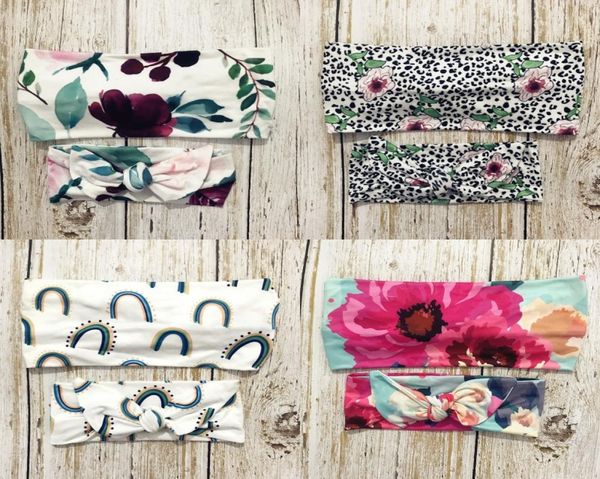 

printing hair band bows leopard print fashion accessories rainbow parenting rabbit ears flower child woman headband christmas 5 4f4866879, Slivery;white