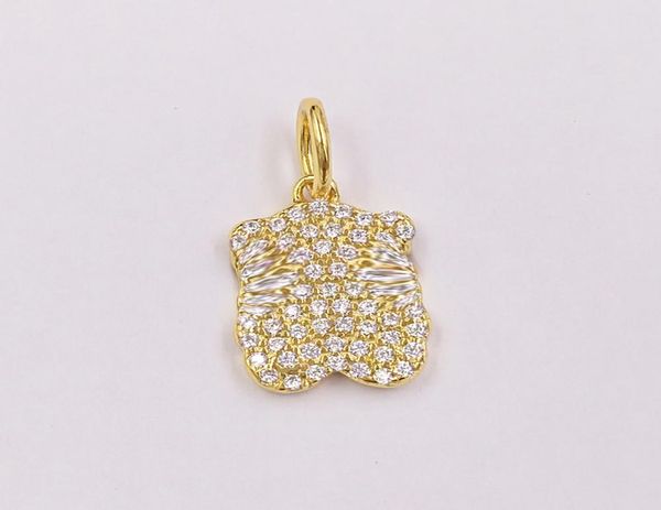 

gold gem power pendant with diamonds authentic 925 sterling andy jewel 8124440405540774, Silver