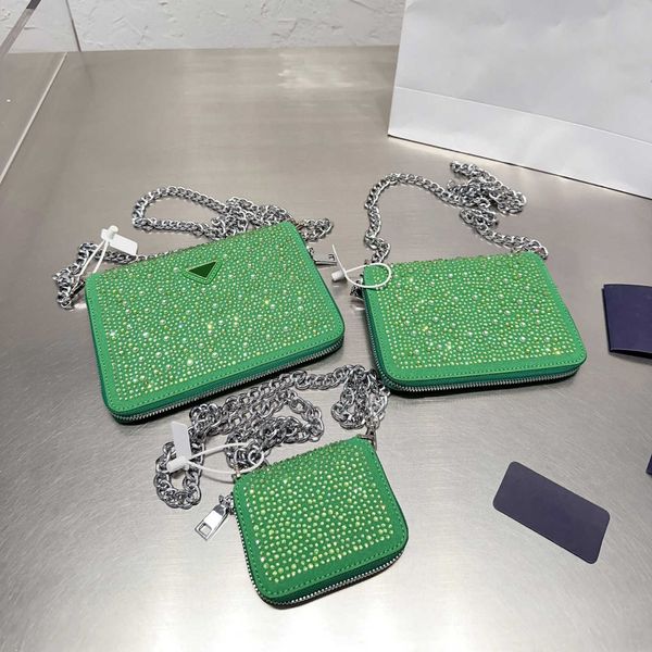 

luxury designer bag purse handbag womens bags new 3-piece set single shoulder bag handbags women classic fashion crossbody ladies