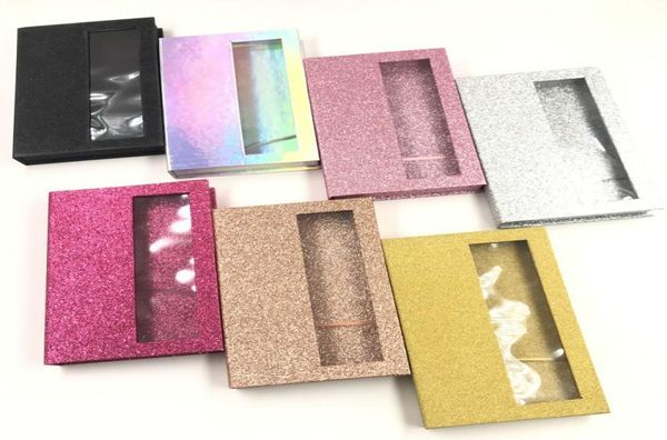 

5 pairs of lashbook 3d 5d lashes with a white eyelash tray in a lashes book of various colors are selling well7719858