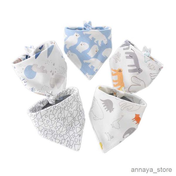 

bibs burp cloths newborn cotton baby bandana bibs for children infant feeding bibs absorbent saliva towel kids burp cloth neck scarf r230628