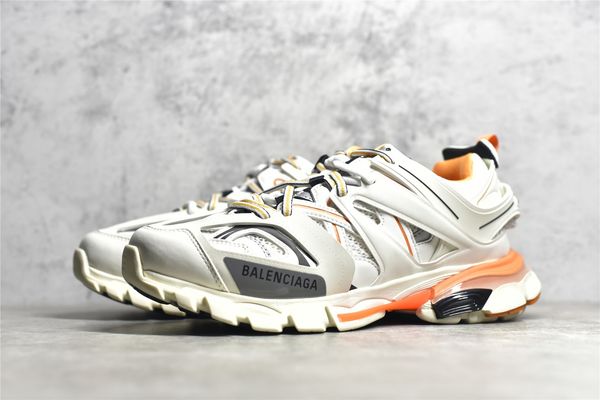 

2023 winter new great womens and mens track new designer beautiful sneaker casual designer shoes - quality womens and mens eu size 35-46 sh, Red;white