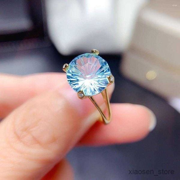 

wedding rings rings rings gold ring 925 sterling engagement wedding for women fine jewelry gift r230626, Slivery;golden