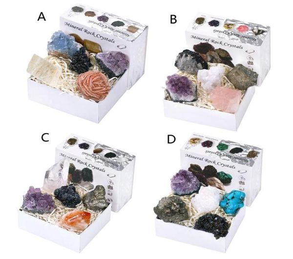 

5pcs chakra stone tumbled crystal natural rough raw healing for yoga meditation reiki kits x4ya earrings necklace8959648, Silver