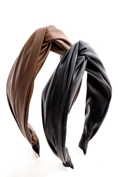 

70 discount leather pu cross knot hairband headband hair accessories8591801, Silver
