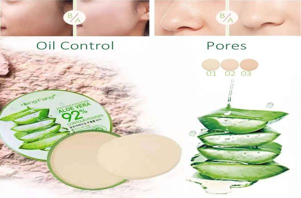 

heng fang aloe vera 92 contour powder soothing moisture pressed powderr oilcontrol moisturizing natural face makeup7906914