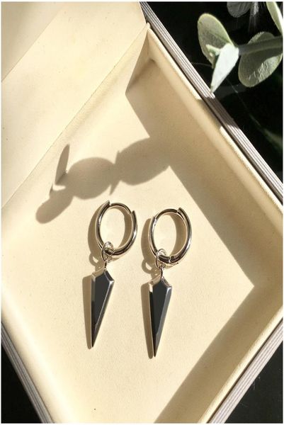 

luxury jewelry multiple shapes ethnic large vintage gold plated triangle hoop earrings for women1741078, White
