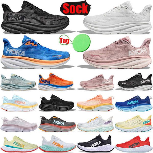 

hoka hokas one bondi clifton 8 9 shoes for men women summer song pale mauve black white mens womens shoe black blanc de trainers sneakers to