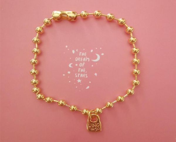 

authentic gold necklace snowflake friendship necklaces for women men uno de 50 plated jewelry fits european style gift pul1215oro07917703, Silver
