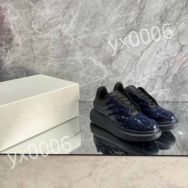 

luxurys fashion sneakers platform sole shoes women men casual shoe brand iconic designer classic white style, Black