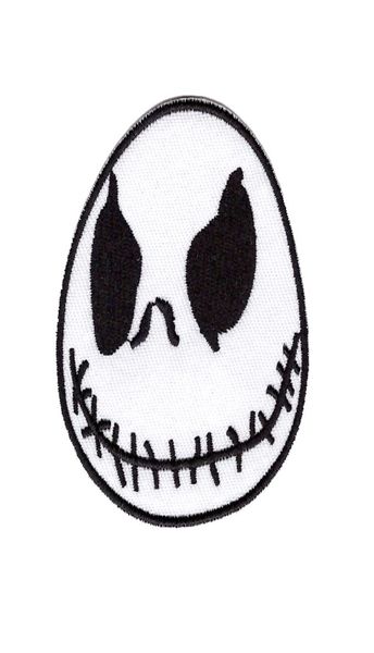 

jack skellington nightmare before christmas movie cartoon sew iron on patch for jacket jeans clothing badge3523107
