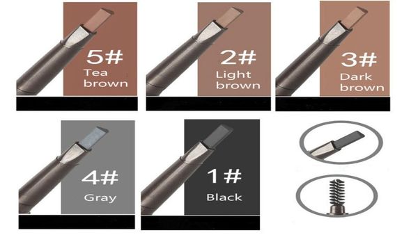

eye makeup long lasting 5 colors brow pencil with brush eyebrow eyeliner long lasting shadow waterproof paint makeup2239058