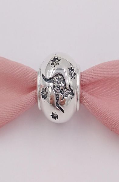 

andy jewel 925 sterling silver beads southern cross kangaroo silver charm charms fits european pandora style jewelry bracelets n4287025, Black