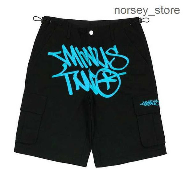 

american work shorts trendy mini two pocket high waisted straight leg printed hip-hop y2k pants 3 9ehu, White;black