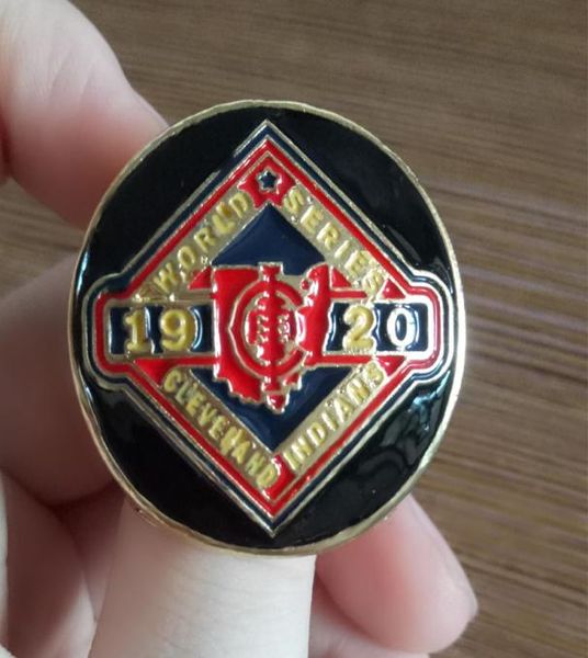 

1920 indians world series championship ring fan gift whole drop manufacturer fast 9977221, Slivery;golden