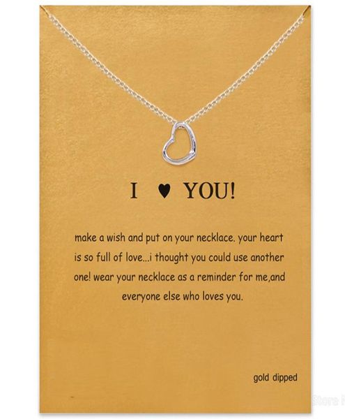 

simple hollow heart necklace women minimalist pendant clavicle chain statement choker necklaces valentine039s day gift card6383354, Silver
