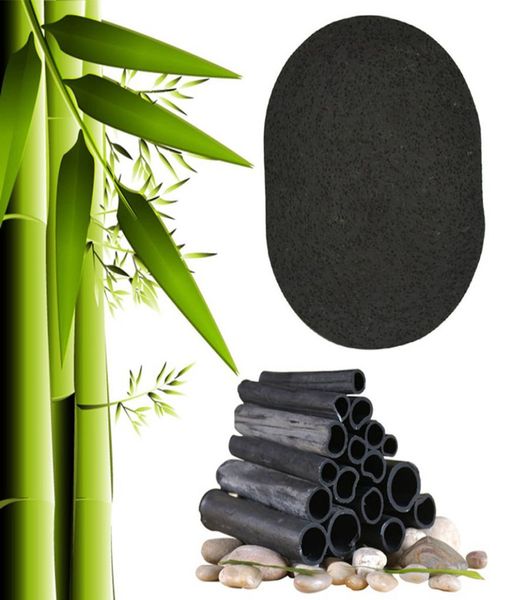 

1pc soft bamboo charcoal wash face deep cleaning sponge puff makeup foundation care pro makeup tools rra17744196094