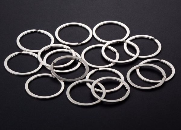 

1000pcsbag 30mm flat split ring connectors iron silver antique bronze key rings circle for keychain diy making finding accessorie4245292