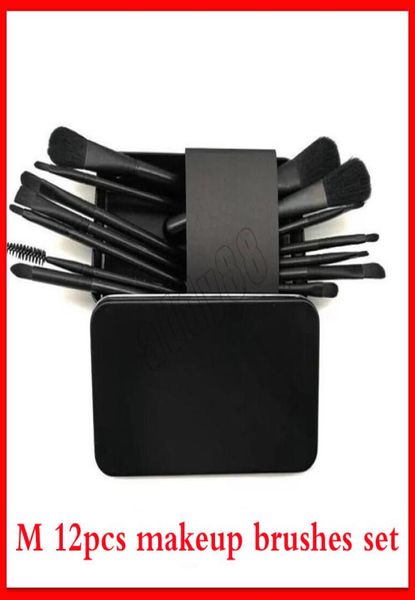 

makeup brushes m 12pcs makeup brush designer black eyeshadow foundation powder blush lip make up tools 12pcsset 3types3605332