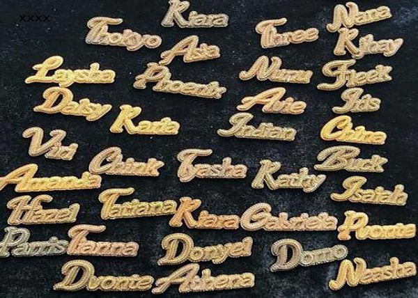

custom name cursive engrave letter necklace with 20inch tennis chain for men women micro pave pendant solid back hip hop rock stre8547434, Silver