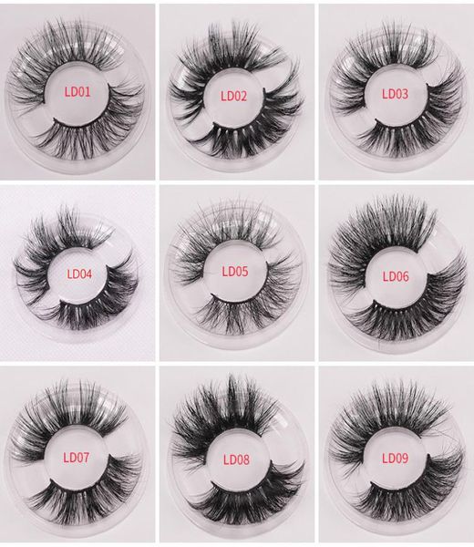 

100 25mm lashes 5d mink eyelashes false eyelashes crisscross natural fake makeup extension eyelash2068377