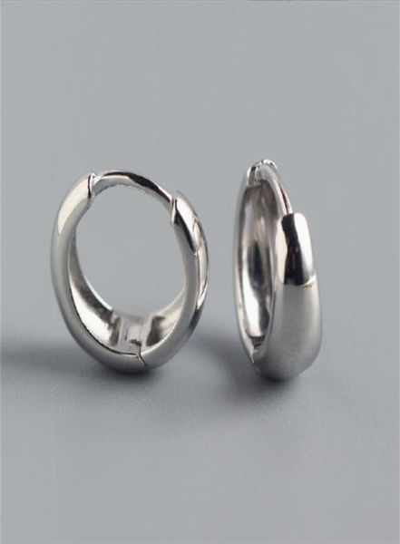 

letter design earrings circle simple new fashion stud womens hoop earring for woman 2 color9965307, Golden;silver