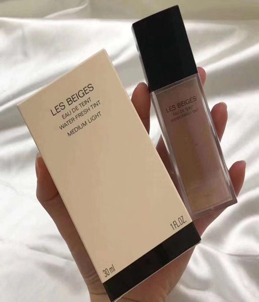 

luxury ccosmetics les beiges liquid makeup foundation 30ml brushes 2 in 1 fond de teint concealer set4697237