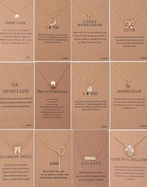 

60 styles dogeared choke necklace with card golden silver color good luck elephant pendant noble choker valentine christmas gift 38957324