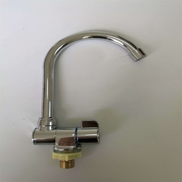 

brass cold water folding faucet tap 250*165mm boat yacht camping rv caravan 008