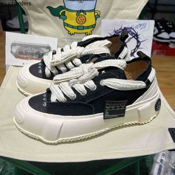 

vanness wu's same canvas shoes guangdong womens mans shoes 2023ss, Black