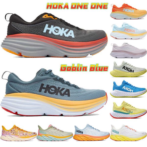 

new running shoes hoka one bondi 8 clifton 8 carbon x 2 amber yellow anthracite castlerock lilac marble landscape painting seeweed brown men