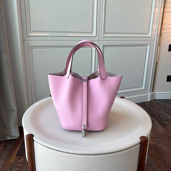 

wholesale designer h ormes totes handbags x9 jinkui purple togo leather vegetable basket bag genuine handbag casual women's fashion buc