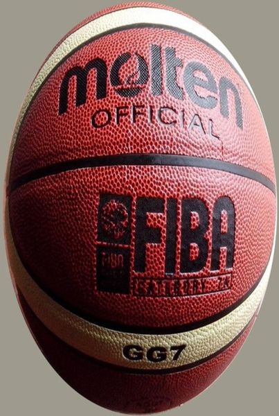 

molten basketball gg7 size7 basketball pu materia 1pcslot with ball pumpnet bag2pcs pins7102076