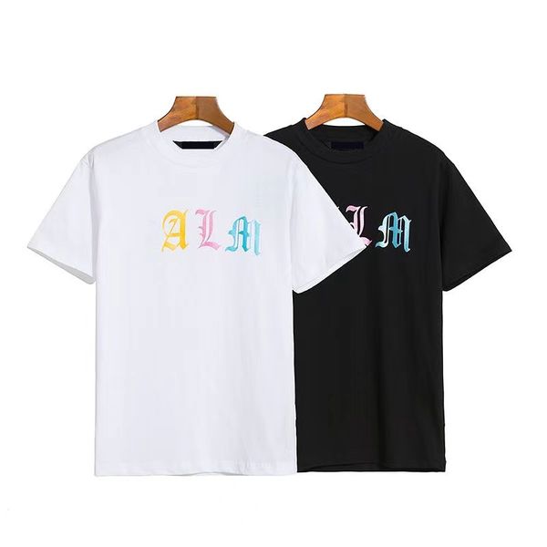 

30% off spring summer men's designer t-shirt men's women's t-shirt short sleeve casual alphabet print european size s-xl, White