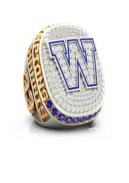 

2020 whole 2019 winnipeg blue bombers grey cup championship rings tideholiday gifts for friends6634879, Golden;silver