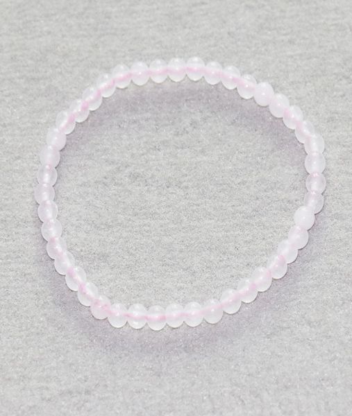 

mg0002 whole 4 mm rose quartz bracelet mini gemstone pink crystals bracelet womens yoga energy protection jewelry3478300, Black