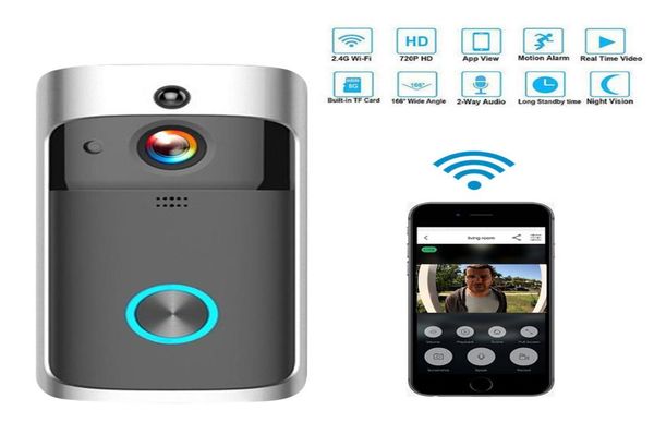 

wifi doorbell camera ip video intercom video door phone door bell for apartments ir alarm wireless security camera4844460