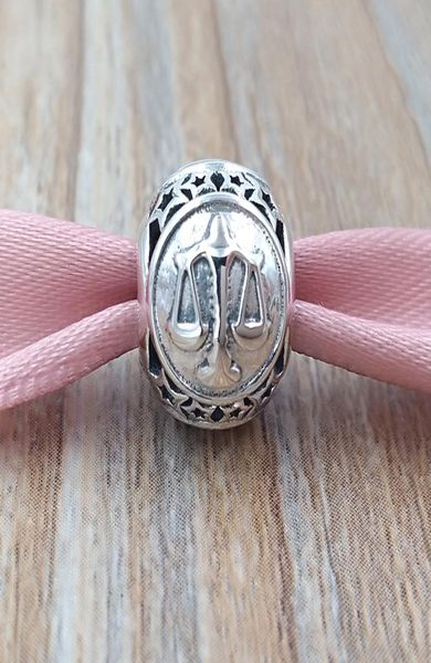 

andy jewel libra star sign charm 925 sterling silver beads fits european style jewelry bracelets & necklace 791942 the signs of the zodiac92, Black
