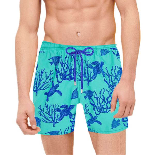 

vilebrequin spandex shorts men swimwear herringbones turtles summer casual shorts 7ot8 kx9j 36 3ch1, White;black