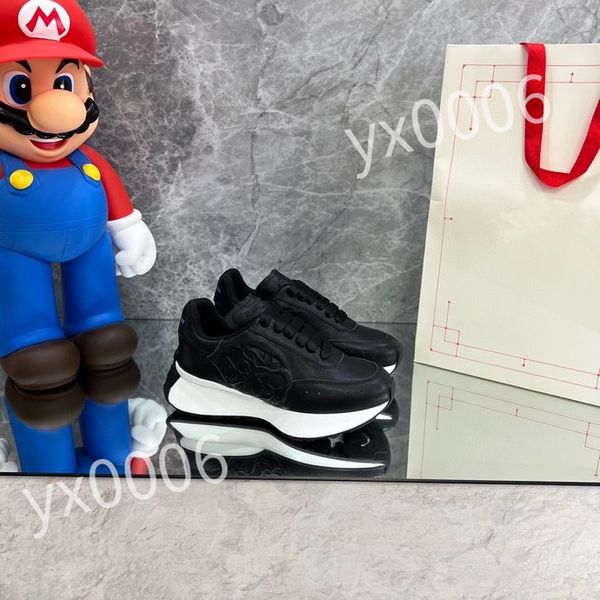 

fashion sneakers platform sole shoes women men casual shoes brand iconic designer classic white style, Black