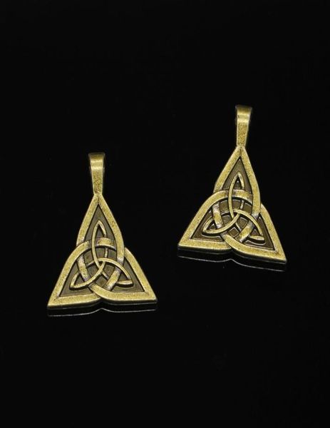 

28pcs zinc alloy charms antique bronze plated amulet celtic knot charms for jewelry making diy handmade pendants 2824mm7666271, Bronze;silver