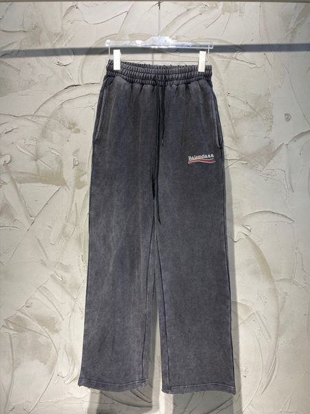 

men's plus size pants round neck embroidered and printed polar style summer wear with street pure cotton 42d, Black;brown