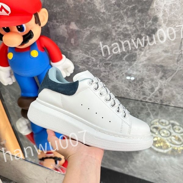 

luxury quality designer sneakers calfskin casual shoe fashion reflective shoes men women sneaker vintage trainers leather, Black