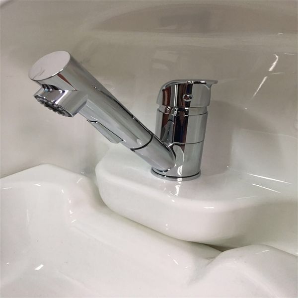 

copper pull-out cold water faucet shower tap boat rv caravan camper gr-s002c