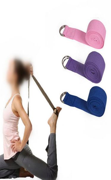 

183cm adjustable yoga strap belts yoga fitness thicken bands stretch strap dring belt waist leg gym rope yoga loop belt ds0649 tq6605822