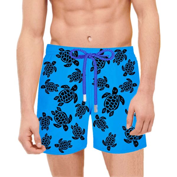

vilebrequin spandex shorts men swimwear herringbones turtles summer casual shorts loose fit version s2nu s3fy 26 uzbz, White;black