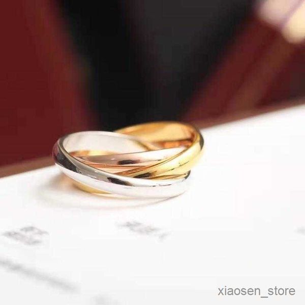 

wedding rings 2023 fashion designer ring stainless steel rings jewelry for and women r230627, Slivery;golden