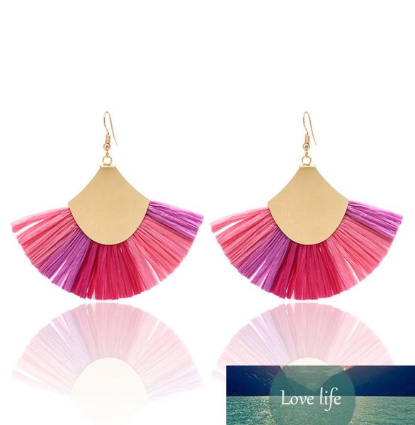 

winter new tassel earrings bohemian western fashion metal ethnic exaggerated long drop earrings women039s jewelry 4490320, Silver