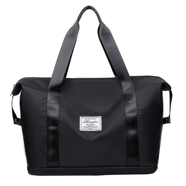 

cross-border wholesale short-distance travel bag female training bag 2022 dry wet separation trendy large capacity yoga fitness bag