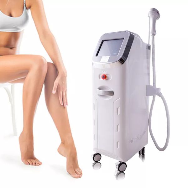 

factory outlet new laser beauty equipment 808 diode laser hair removal machine permanent epilator, Black